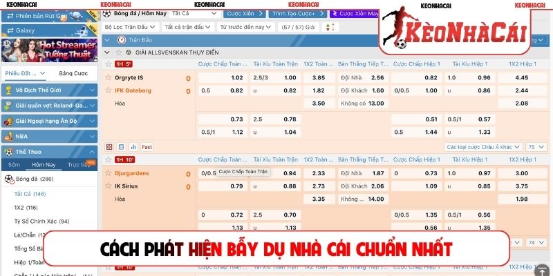 Cách phát hiện bẫy dụ nhà cái chuẩn nhất