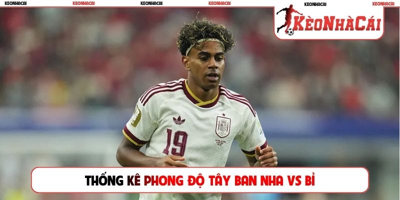 Cập nhật thống kê phong độ Tây Ban Nha vs Bỉ
